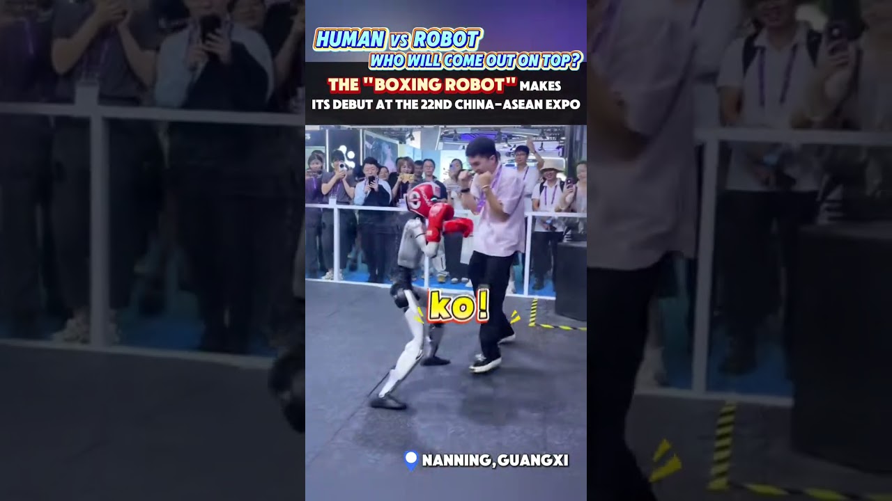 Boxing Robots Steal the Show at China-ASEAN Expo | China Tech Hub ...